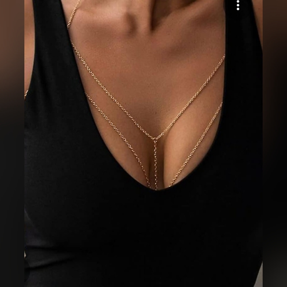 18 K Gold Plated Body Chain